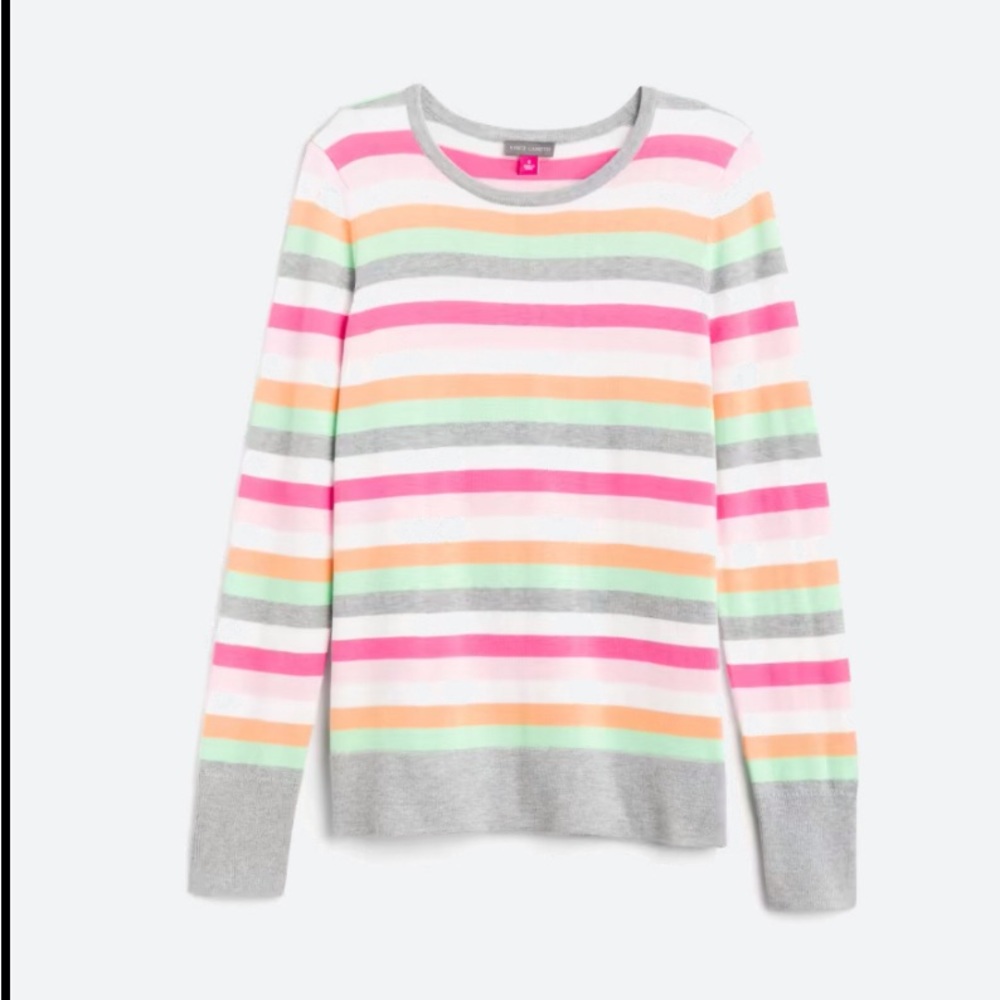 Multi colored stripped sweater.